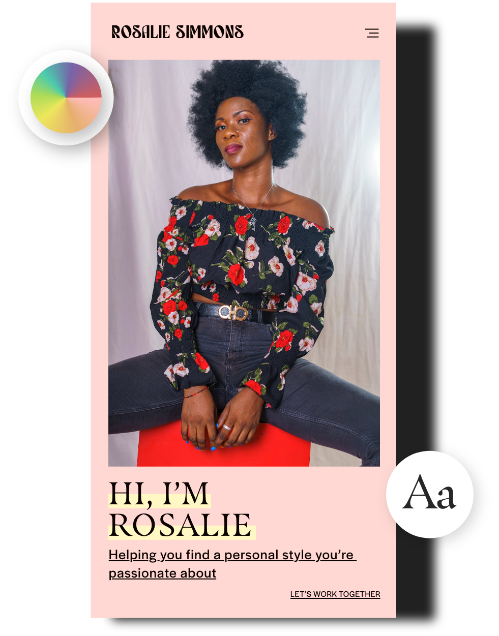 Chic Website Example